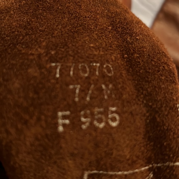 Vintage Frye Boots Slouchy Riding Pull On - MADE IN USA Y2K - Picture 8 of 9